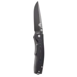BENCHMADE Torrent 3.6" Drop Point Plain Edge Coated Finish