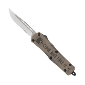 COBRATEC Medium Texas Come And Take It FS-3 Drop Serrated