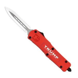 COBRATEC Medium Trump 2024 Red FS-3 Dagger Not Serrated