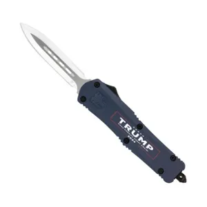 COBRATEC Medium Trump 2024 Blue FS-3 Dagger Not Serrated