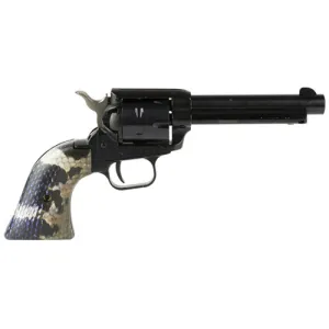 HERITAGE MANUFACTURING Rough Rider 22LR 4.75" 6rd Revolver - Blued / Snake Skin
