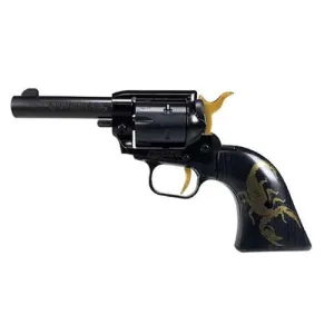 HERITAGE MANUFACTURING Barkeep 22LR 3" 6rd Revolver - Blued | Gold Accents | Scorpion Grips