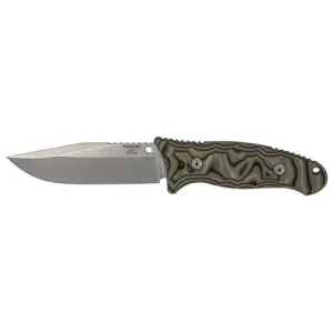 HOGUE EX-F02 4.5"Clip Point Tumble Polish G-Mascus Green