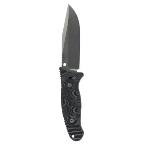 HOGUE EX-F02 4.5" Clip Point Plain Black G-Mascus G10