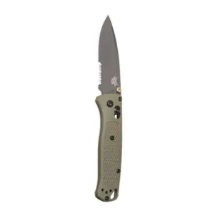 BENCHMADE Bugout 3.24" Drop Point Green