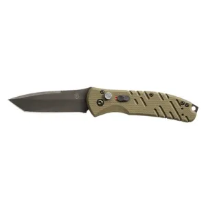 GERBER KNIVES Propel Auto, OD Green, Fine Edge, Black Blade