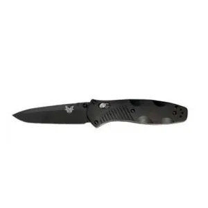 BENCHMADE Barrage 2.91" Drop Point Coated Finish Plain Edge
