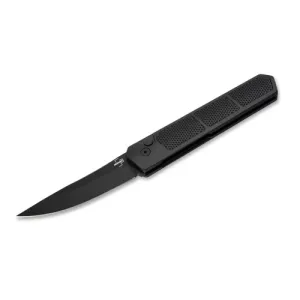 BOKER PLUS Lucas Burnley Kwaiken Auto Open 3.35" Blade - Black Grips