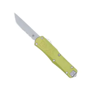 COBRATEC Small FS-X OD Green Generation 3 Tanto Serrated