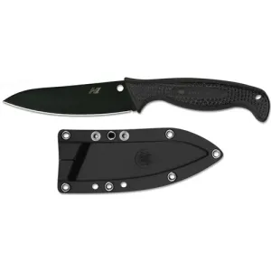 SPYDERCO Aqua Salt Lightweight Black Blade/H1 Plain Edge
