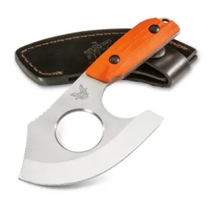 BENCHMADE Nestucca Cleaver 4.41" Satin Finish Plain Edge