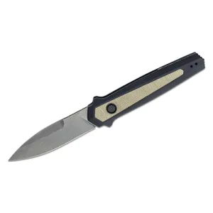 KERSHAW Launch 15 Aut Folding Knife 3.5" Spear Point Blade w/ Black Handle