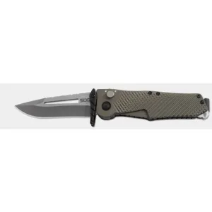 SOG Quake- VG10 Satin Straight Edge