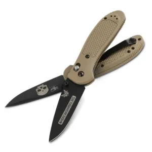 BENCHMADE Griptilian Drop Point Plain Edge Coated
