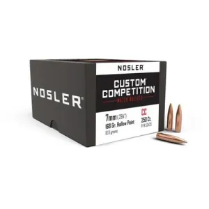 NOSLER Reloading Bullets HPBT 7mm 168 Grain 250rd
