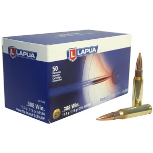 LAPUA AMMO 308 Winchester 167gr Scenar OTM 50rd