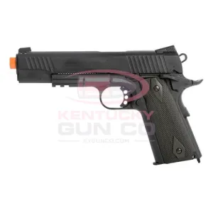 CYBERGUN Colt Government 1911 Airsoft GBB Pistol, Black