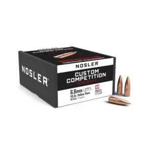 NOSLER Reloading Bullets HPBT 6.8mm 115 Grain 250rd