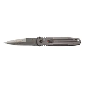 GERBER KNIVES Mini Covert Auto, Tact Gry, Fine Edge/Stnwsh Blade
