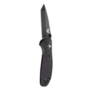 BENCHMADE Mini Griptillian 2.91" Tanto Coated Plain Edge