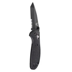 BENCHMADE Mini Griptillian 2.91" Tanto Coated Serrated Edge