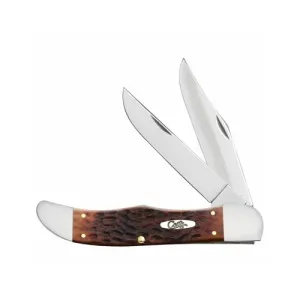 CASE KNIVES Chestnut Bone-Standard Jig Folding Hunter (6265CV)