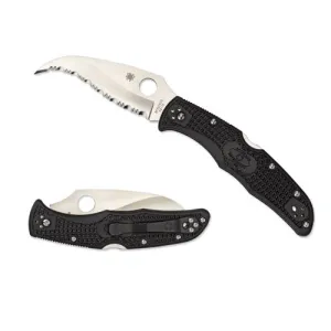 SPYDERCO Matriarch 2 Lightweight Black Serrated Edge