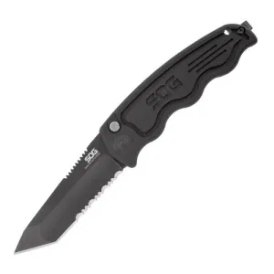 SOG SOG-TAC MINI AUTO-PARTIALLY SERRATED