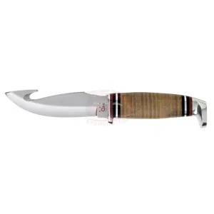 CASE KNIVES Leather Hunter Gut Hook w/Leather Sheath