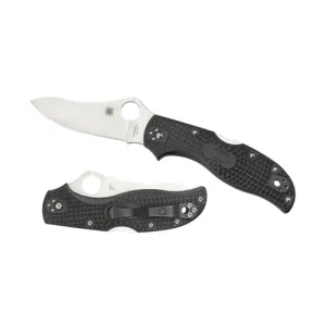 SPYDERCO Stretch 2 Lightweight Black Plain Edge