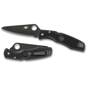 SPYDERCO Pacific Salt Lightweight Blk Blade/H1 Plain Edge