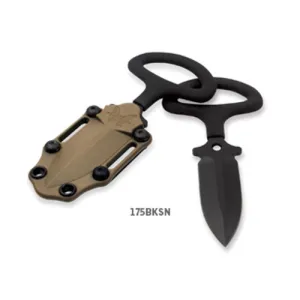 BENCHMADE CBK Double Edge SpearPoint Coated Plain Edge Sand