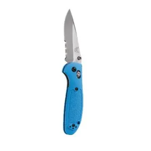 BENCHMADE Mini Griptillian 2.91" Drop Point Satin Serrated