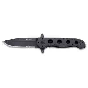 CRKT M16-14SF Black w/Triple Point Serrations Tanto