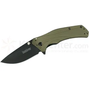 KERSHAW KNIVES Knockout Mod Drop Point 3.25" DLC Coating