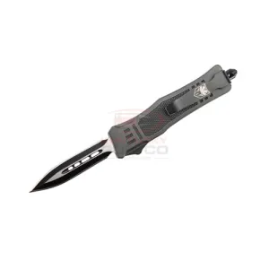 COBRATEC Mini CTK-1 Dagger Straight Edge/Blk Blade Gry Hndl