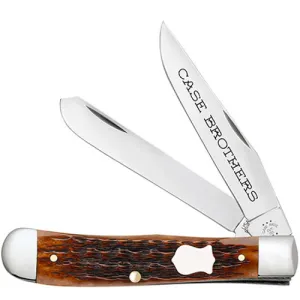 CASE KNIVES Brown Bone - Russell Jig Trapper (6254 SS)