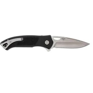 BUCK KNIVES Momentum Assisted Folding Knife 3.125" Drop Point Blade w/ Black Aluminum Handles