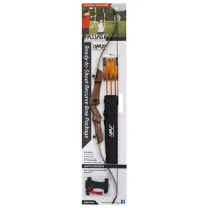 OCTOBER MOUNTAIN Pkg A Passage 54" Recurve Bow Pkg (RH - 20#)