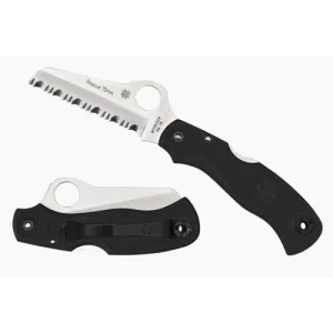 SPYDERCO Rescue 79mm Lightweight Black Serrated Edge