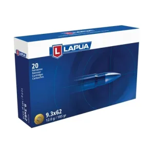 LAPUA AMMO 9.3x62 185Gr OT 20rd
