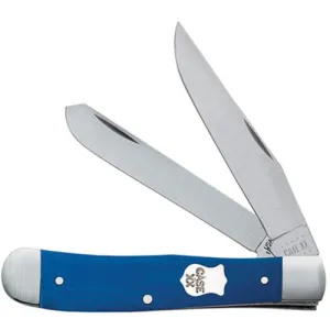 CASE KNIVES Blue G-10 - Trapper (10254 SS)
