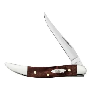 CASE KNIVES Maple Burl Wood Small Texas Toothpick 710096 SS