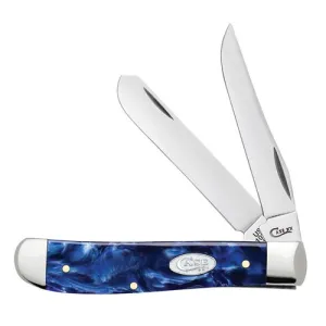 CASE KNIVES Blue Pearl Kirinite - Mini Trapper (10207 SS)
