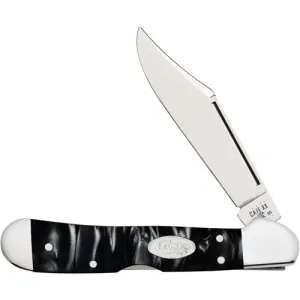 CASE KNIVES Black Pearl Kirinite Mini Copperlock (101749L SS)