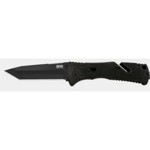 SOG TRIDENT-STRAIGHT TANTO BLACK TINI