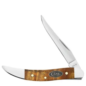 CASE KNIVES Yellow Curly Oak - Small Texas Toothpick (710096 S