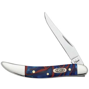 CASE KNIVES Patriotic Kirinite Small Texas Toothpick 1010096Ss