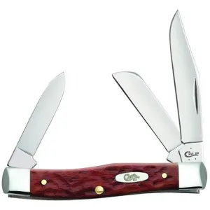 CASE KNIVES Chestnut Bone Medium Stockman 3-5/8" (63032 CV)