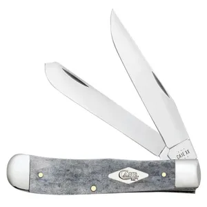 CASE KNIVES Mini Copper Lock Pen/Spear Smooth Gray Bone Handle